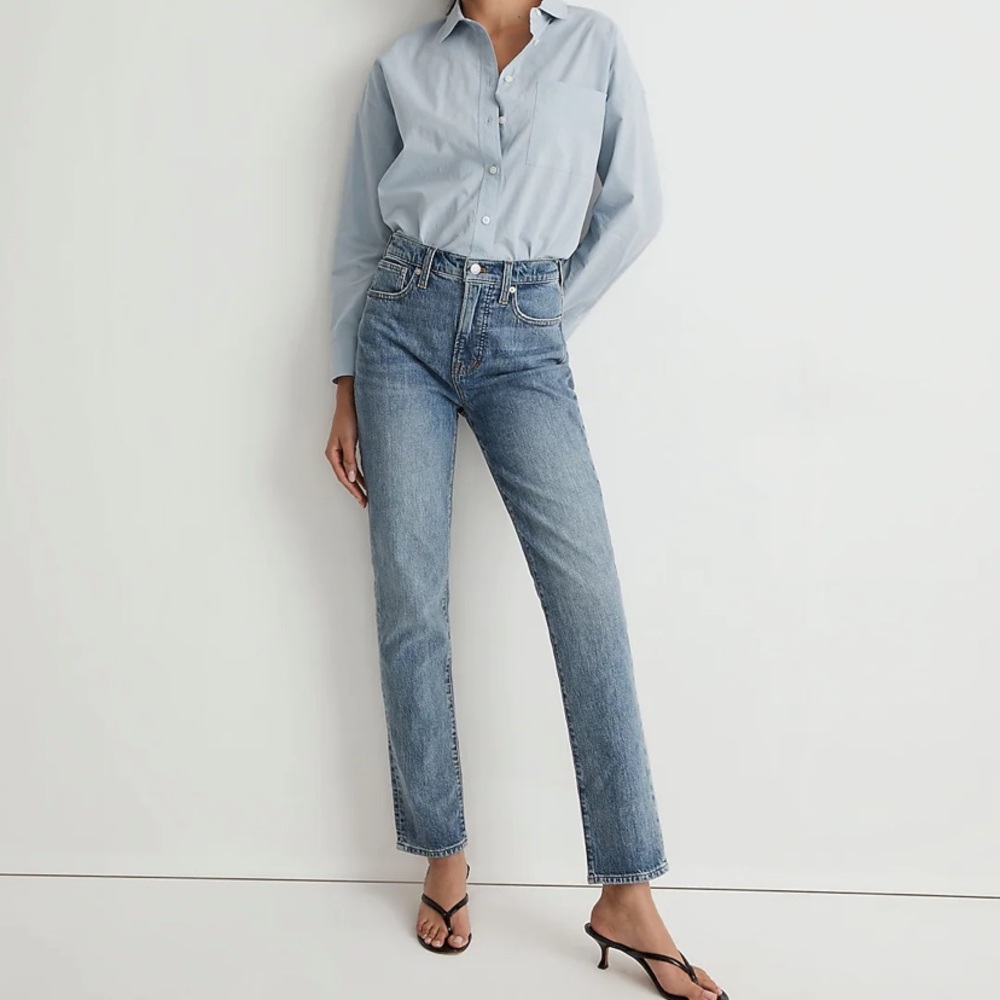 Madewell The Perfect Vintage Jean in Heathcote Wash Size 31 EUC E0084